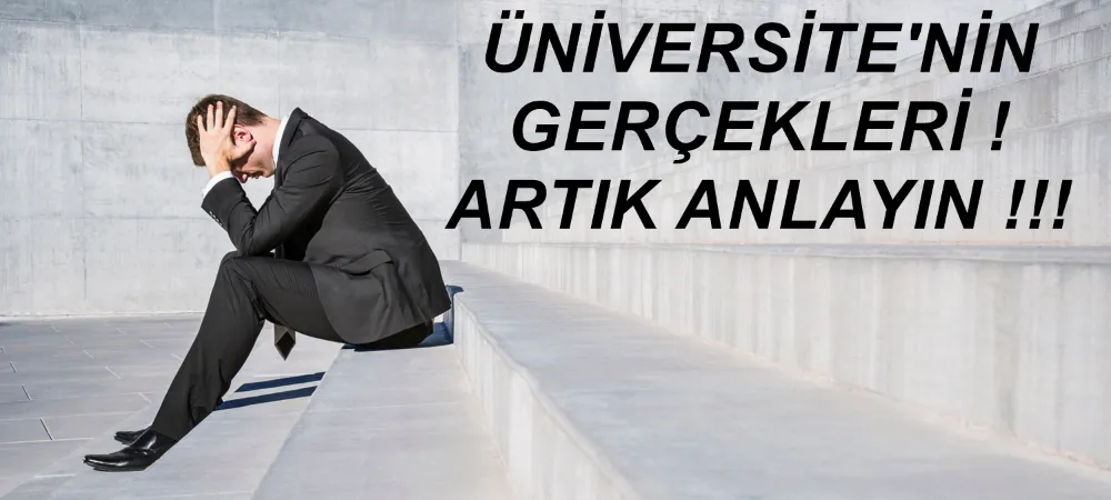 BU YOL ÜNİVERSİTEYE GİDER      