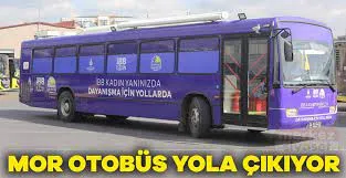 MOR OTOBÜS YOLA ÇIKIYOR