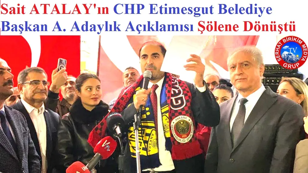 Etimesgut’un İddialı Adayı Sait ATALAY Destek Yağdı 