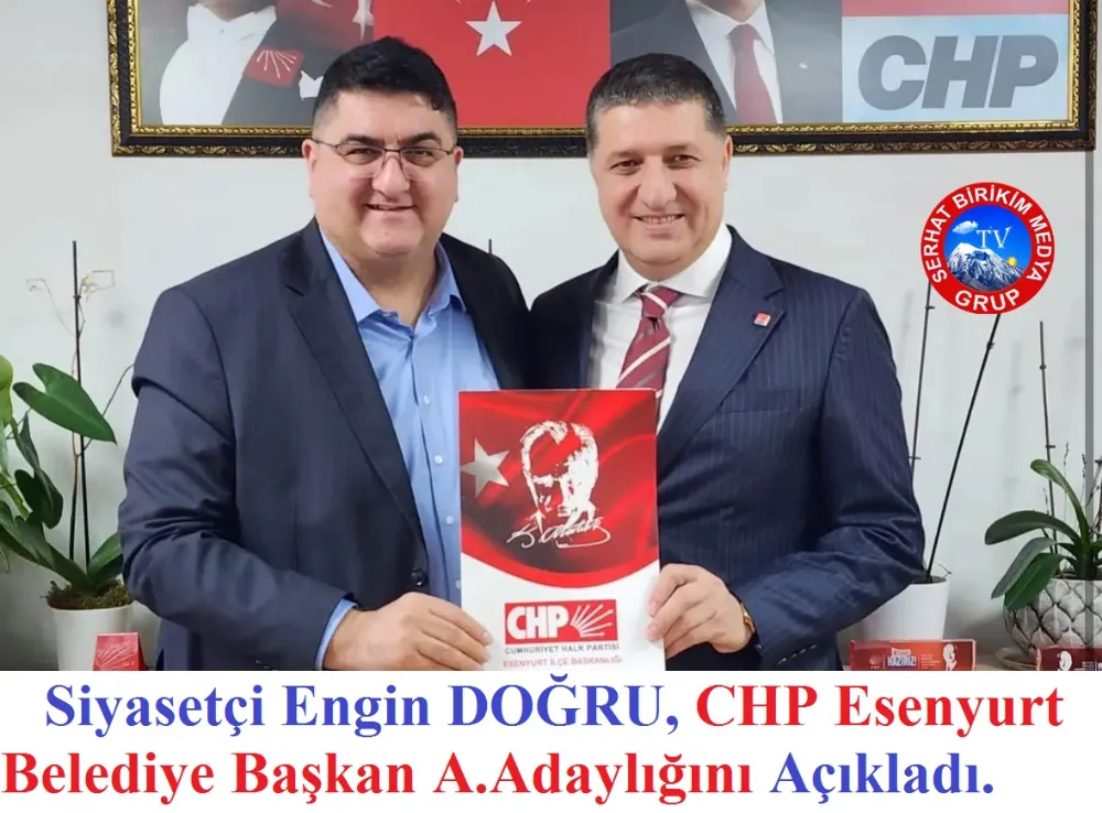 Engin Doğru, Esenyurt Belediye Başkan A. Adaylığını Açıkladı