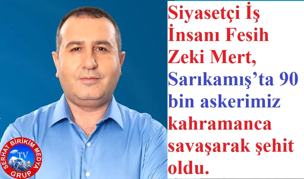DEVA Partisi İBB  Adayı Mert, Şehitleri Gönlümüzde Yaşatacağız