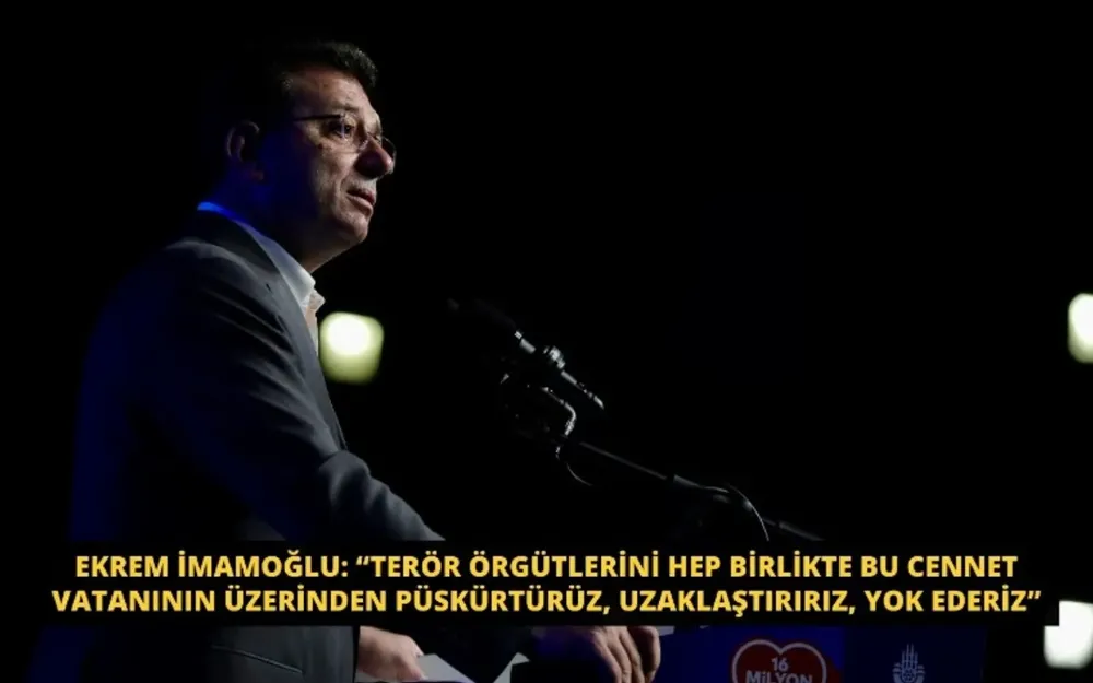 İmamoğlu: Yok Ederiz”
