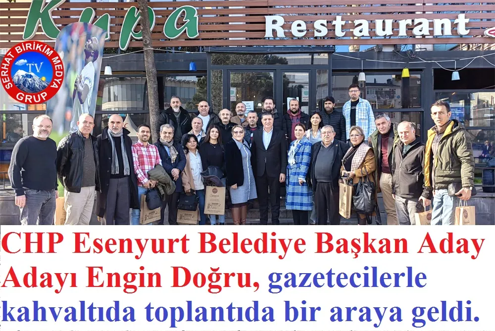 CHP Adayı Engin Doğru, Gazeteciler Günün Kutladı