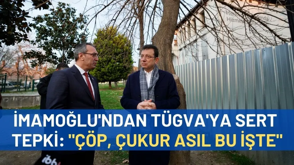 İmamoğlu: Laf Gelince, ‘Çöp, Çukur!’ Çöp, Çukur Bu İşte!