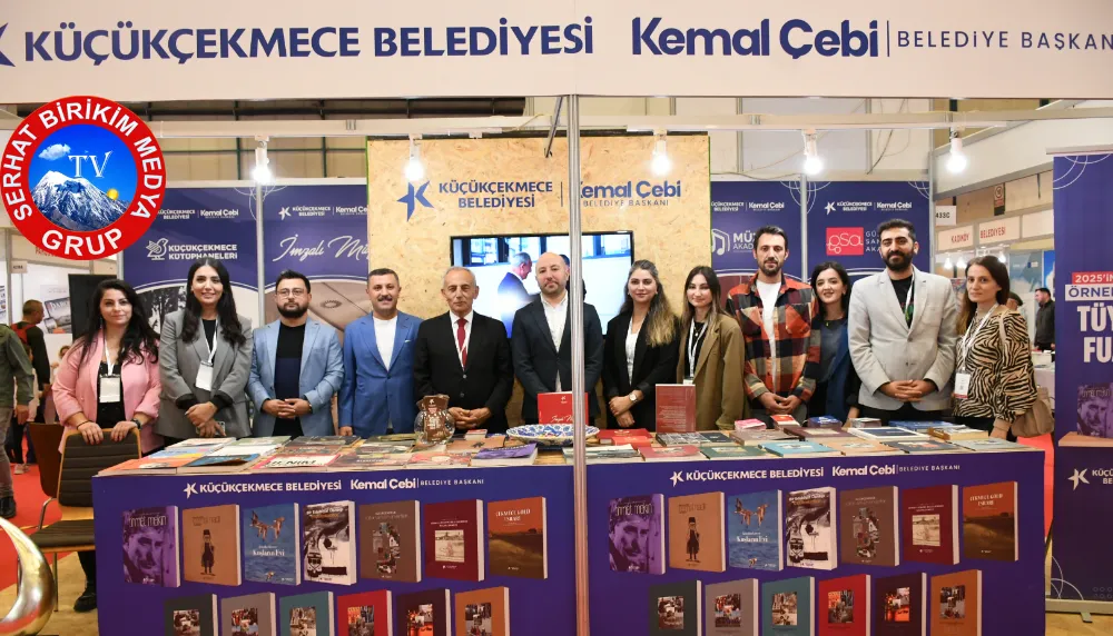 Küçükçekmece Belediyesi, Tüyap Kitap Fuarı’nda Kitapseverlerle Buluştu