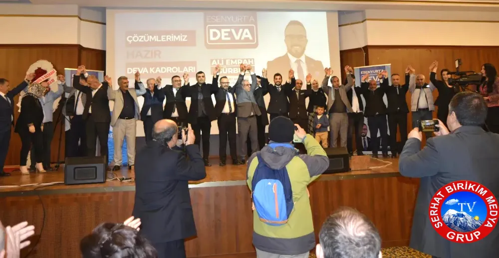 Deva Partisi Esenyurt ilçe başkanlığı adayını kamuoyuna tanıttı