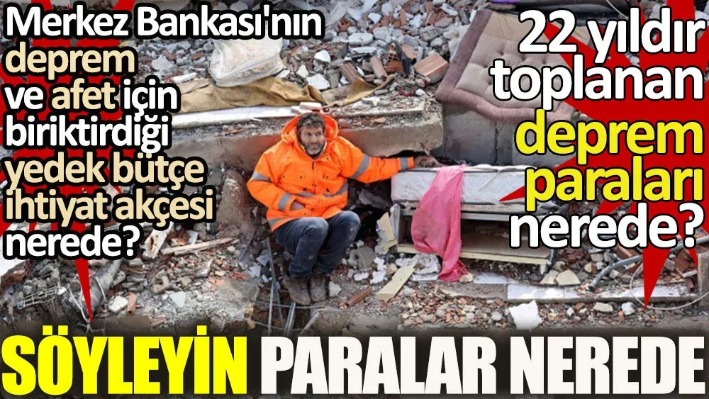 Deprem Gelirleri Nerede ?