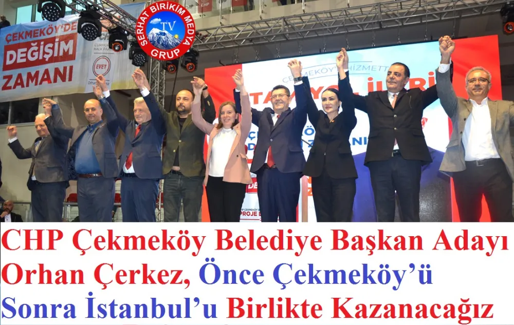 CHP Çekmeköy Adayı Orhan Çerkez’in, Projeleri İlgi Gördü