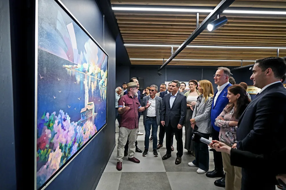 “Ali Aliyev (Eminoğlu)” Resim Sergisi Beylikdüzü Baksm’de 