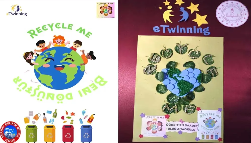 ETwinning Recycle Me(Beni Dönüştür) Projesi Sona geldi