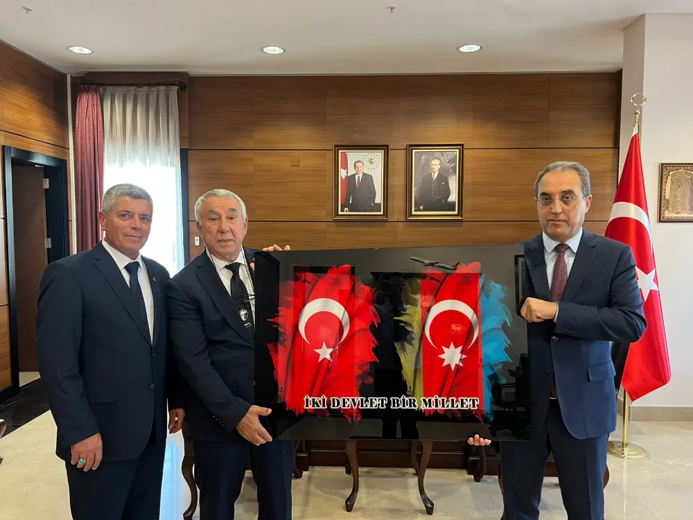 Taddef, Türkiye’nin Nahçıvan Başkonsolosu Asip Kaya’yı Ziyaret Etti