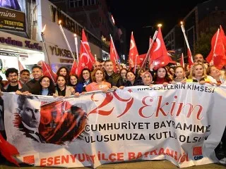 Esenyurt’ta 29 Ekim Coşkuyla Kutlanıyor!