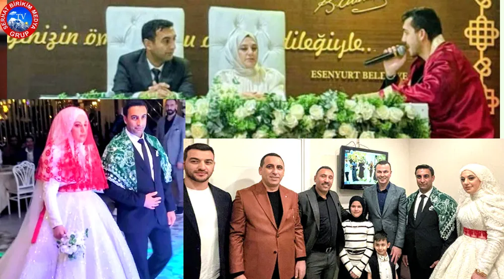 Hakime ERGÜL ve Onur BOZKURT Muhteşem Bir Düğünle Evlendiler