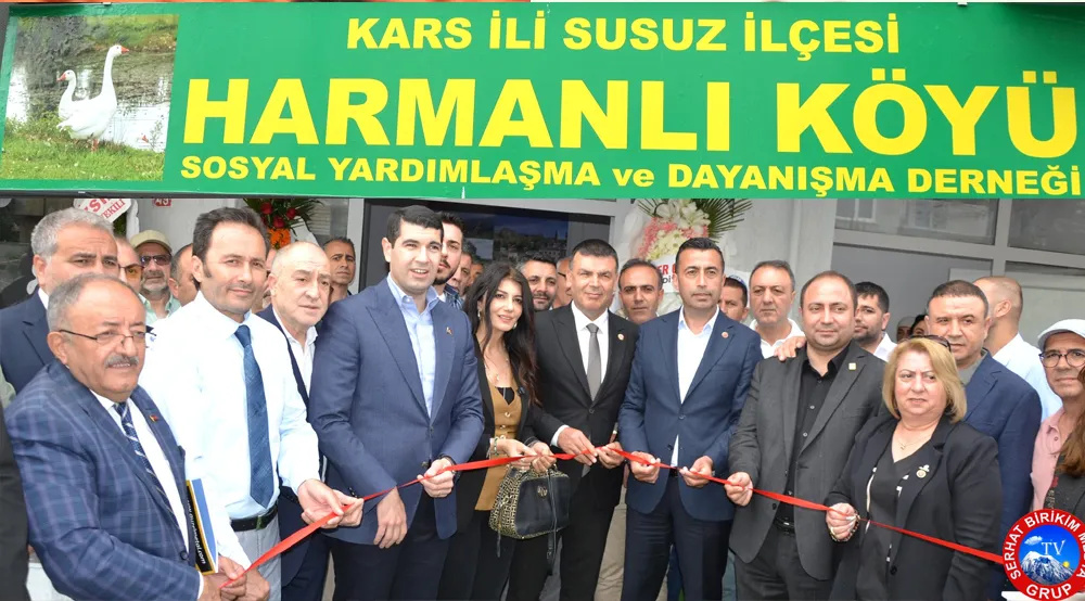 Susuz Harmanlı Köyü Derneği Avcılar’da Hizmete Açıldı