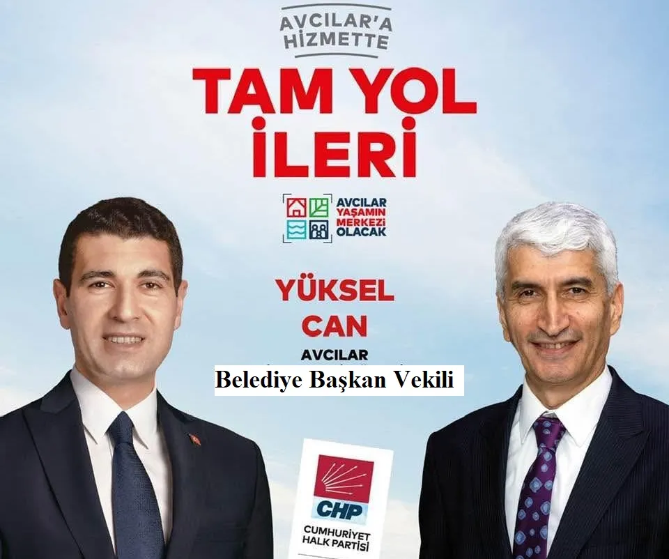 Avcılar Belediye Başkan Vekili Yüksel Can Oldu