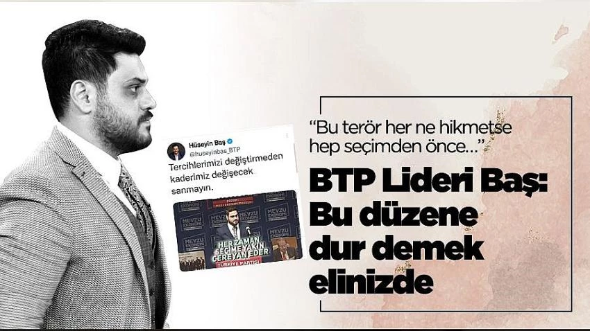 “Bu terör her ne hikmetse hep seçimden önce cereyan ediyor”