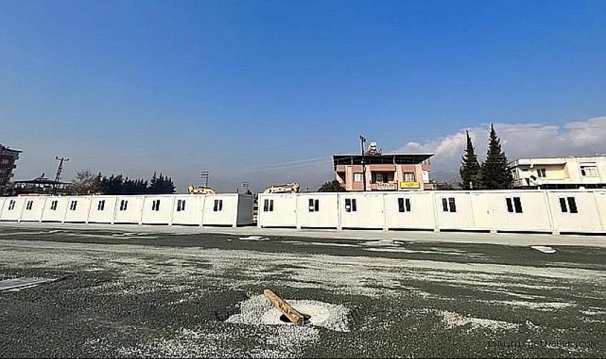İGA’nın Hatay’da Kurduğu Konteyner Kent 8 Mart’ta Hizmete Açılıyor   
