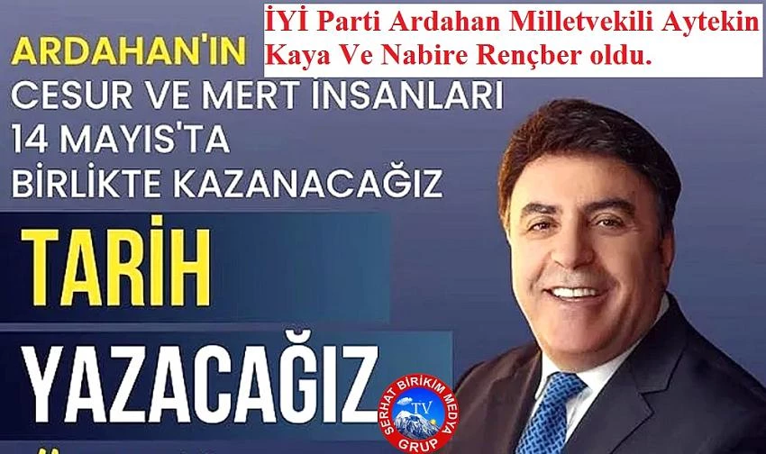 İYİ Parti Ardahan Milletvekili Aytekin Kaya Ve Nabire Rençber