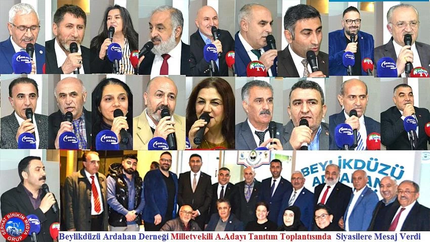 Beylikdüzü Ardahan Derneğinden Siyasilere Sert Mesaj Verdi