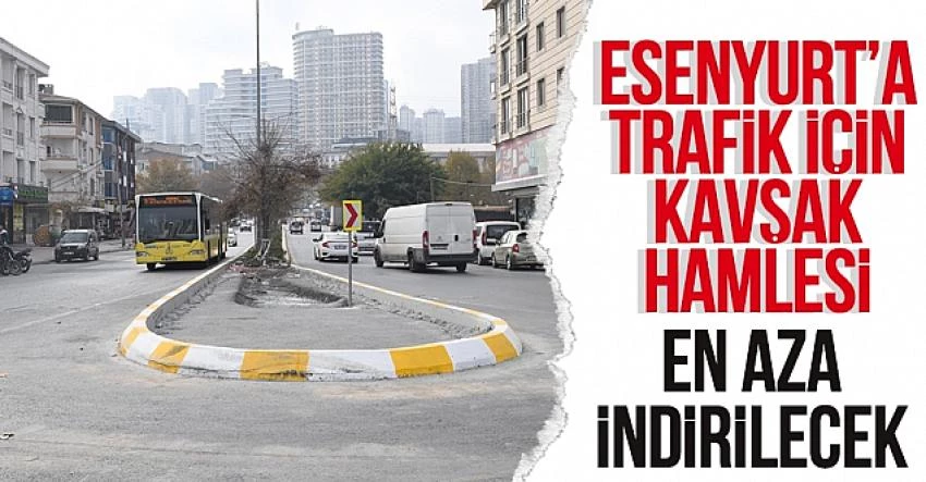 Kavşak Çalışmalarıyla Trafik Yoğunluğu En Aza İndiriliyor