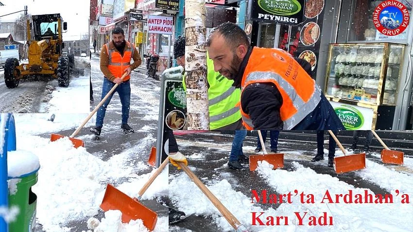 Mart’ta Ardahan’a Karı Yadı
