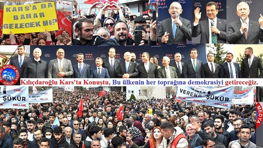 Kılıçdaroğlu, Bu topraklara özgürlük ve demokrasi getireceğiz 