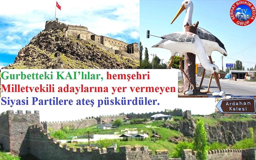 KAI’lılar Hemşehrine adaylık Vermeyen Siyasi Partilere Oy Yok