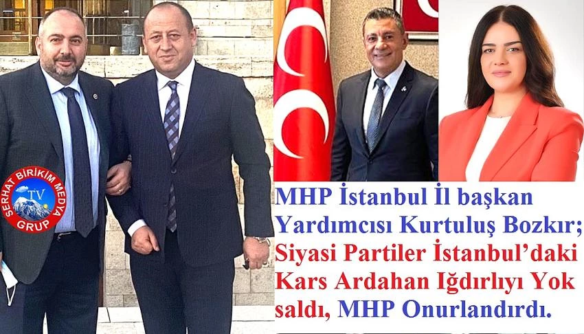 MHP’li BOZKIR; Siyasi Partiler KAI’rı Yok Saydı MHP Onurlandırdı.