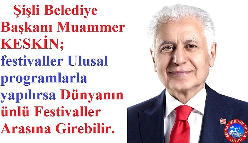 Başkan KESKİN; Dünya’nın Ünlü Festivalleri Arasına Girmek İçin Gayret Gösterilmeli