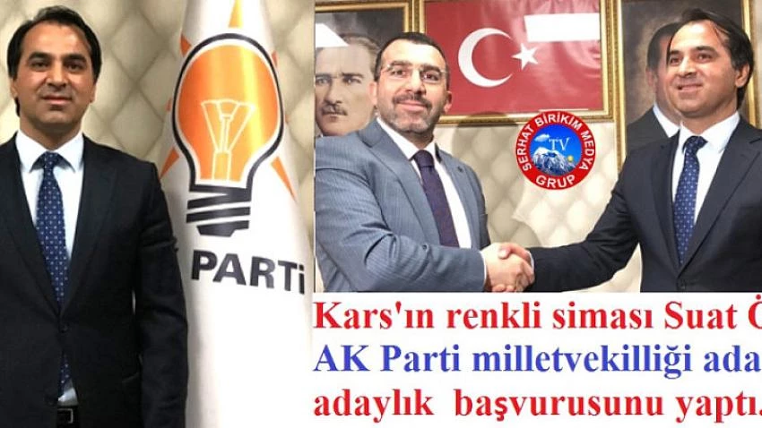 Suat Ögel AK Parti’den milletvekilliği aday adaylığı başvurusunu yaptı